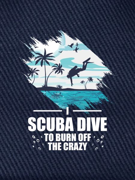 Scuba Diver Speerfischen Design