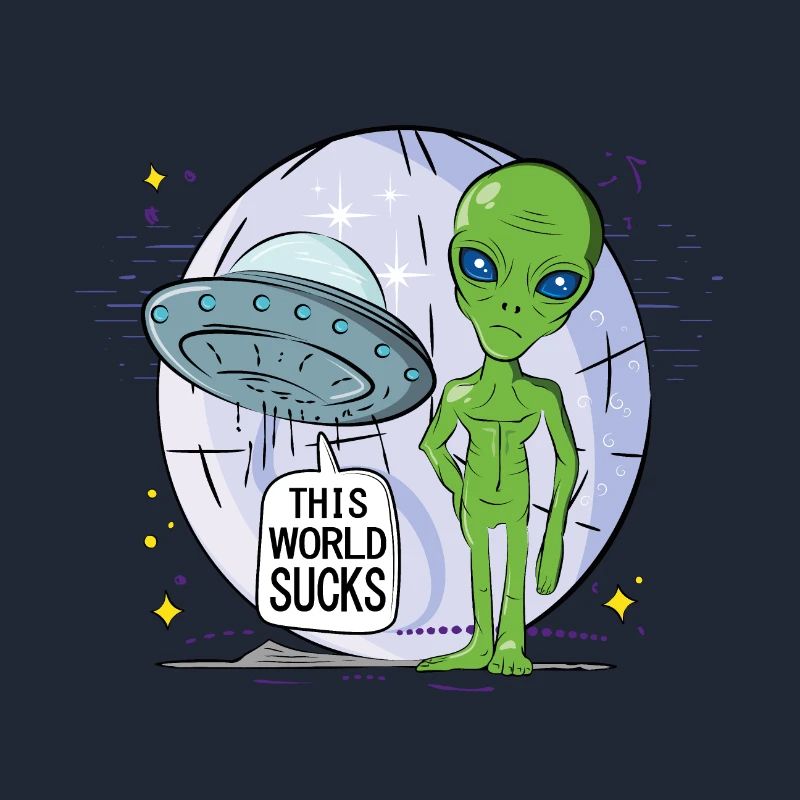 Vision d'un Alien : Pas de Base sur Terre