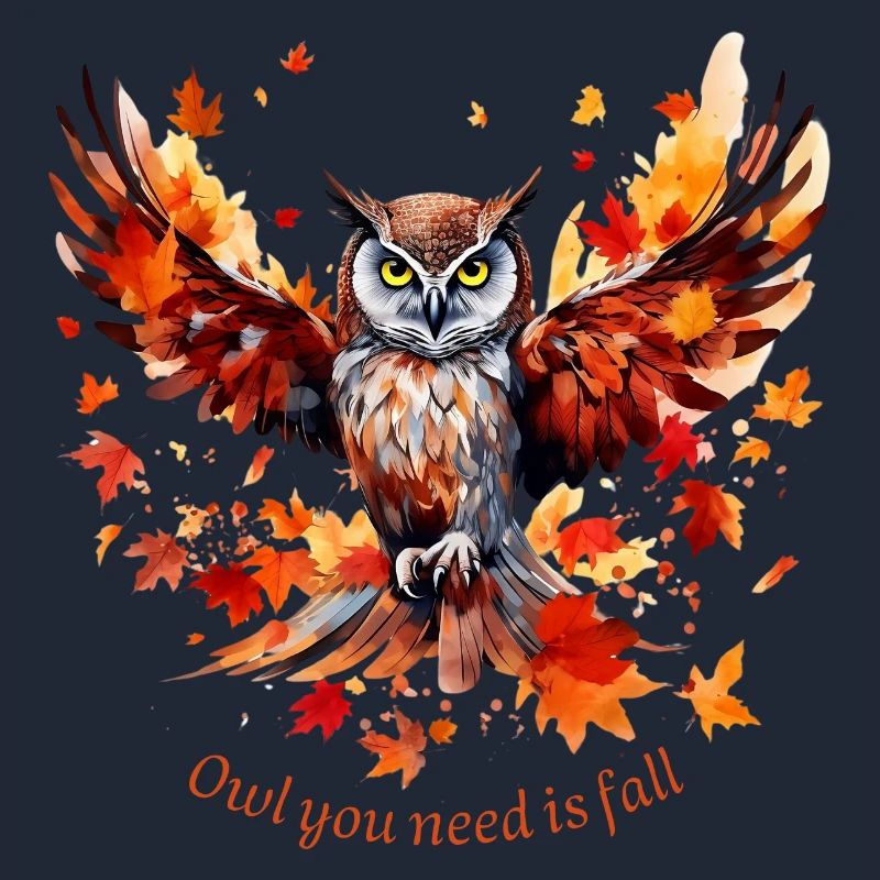 Herbst Eule
