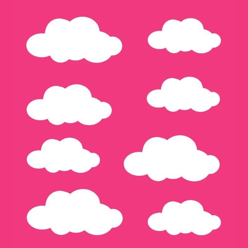 White clouds
