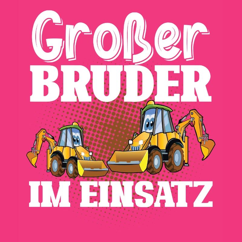 Großer Bruder Im Einsatz Bagger