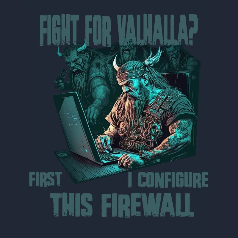 Firewall first Wikinger programmierer