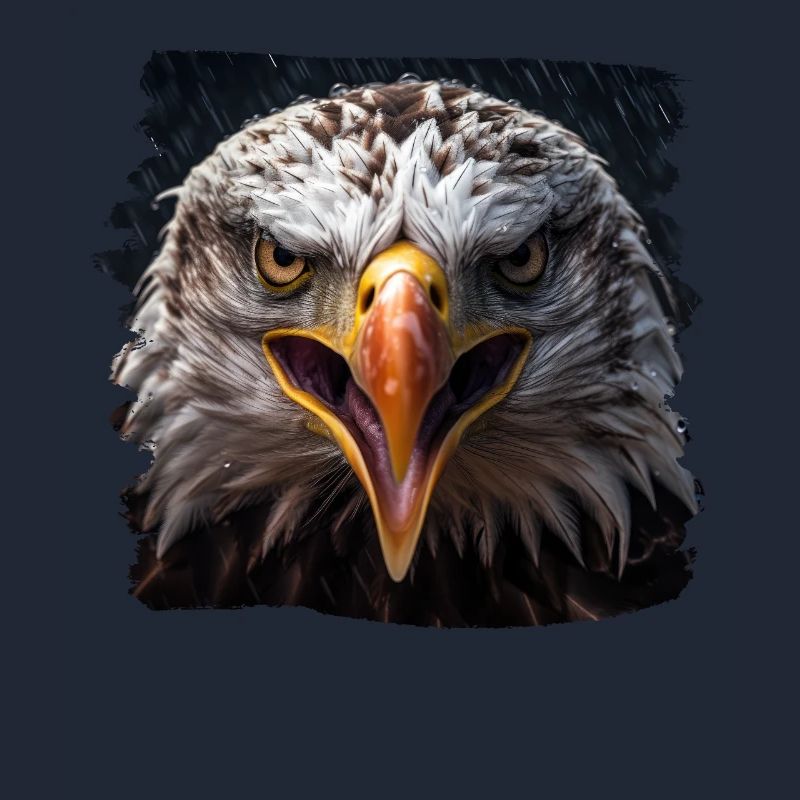 Alder bald eagle bird stone eagle