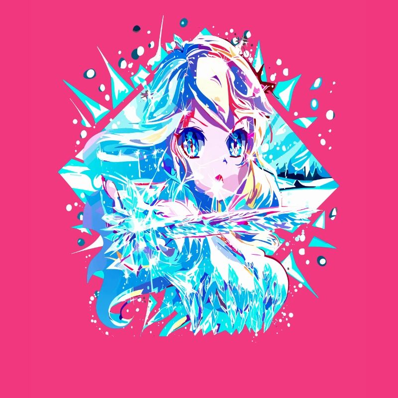 Anime Snow Queen Ice Princess