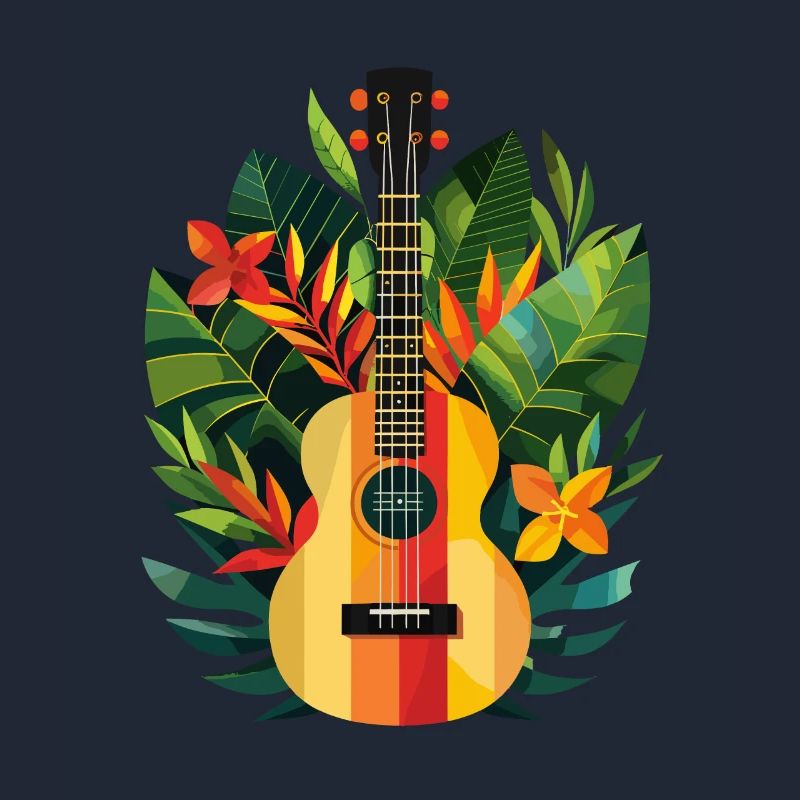 Ukulele Comic Look