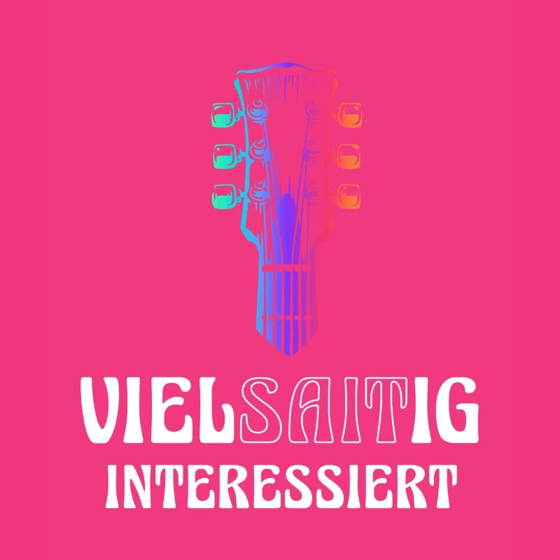 Guitar multi-stringed interested