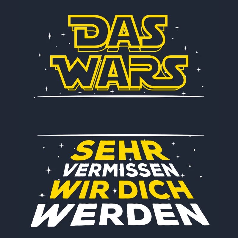 Das Wars - Verabschiedung - Mitarbeiter Name