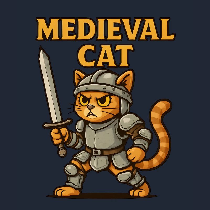 Mittelalter Katze