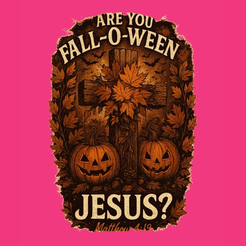 Bist du Fall-O-Ween Jesus Halloween Herbst