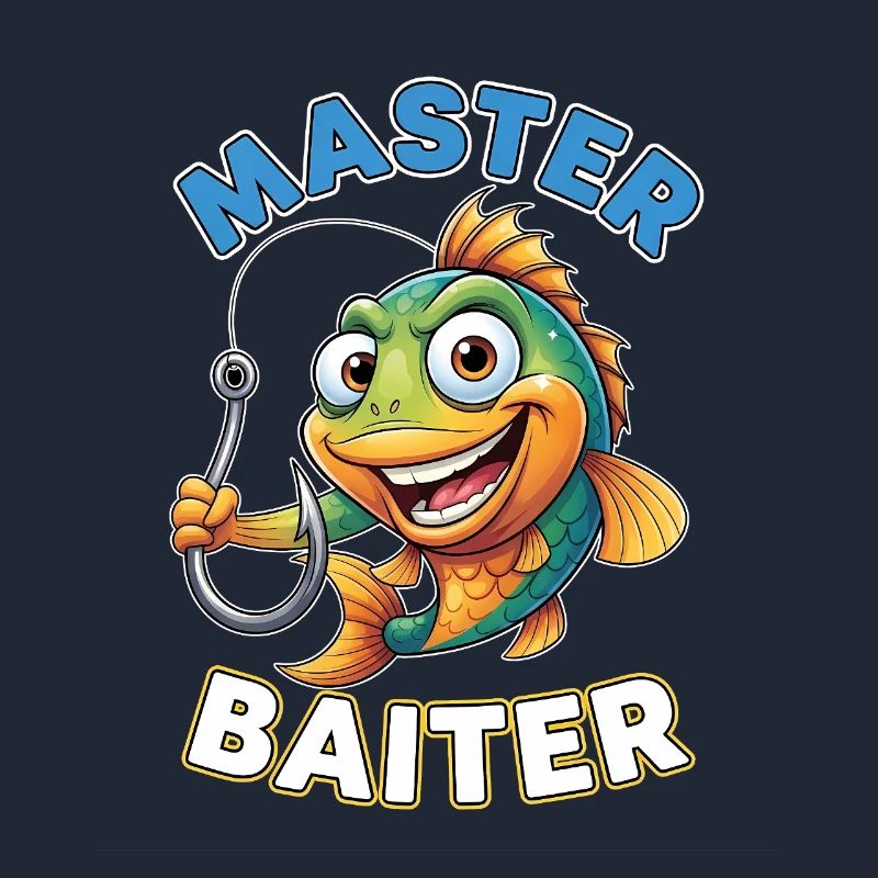 Master Baiter – Lustiger Angler Spruch