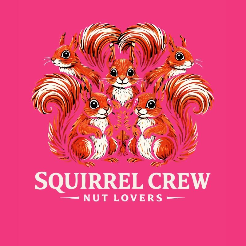 Squirrel Crew - Nut Lovers Eichhörnchen Gang