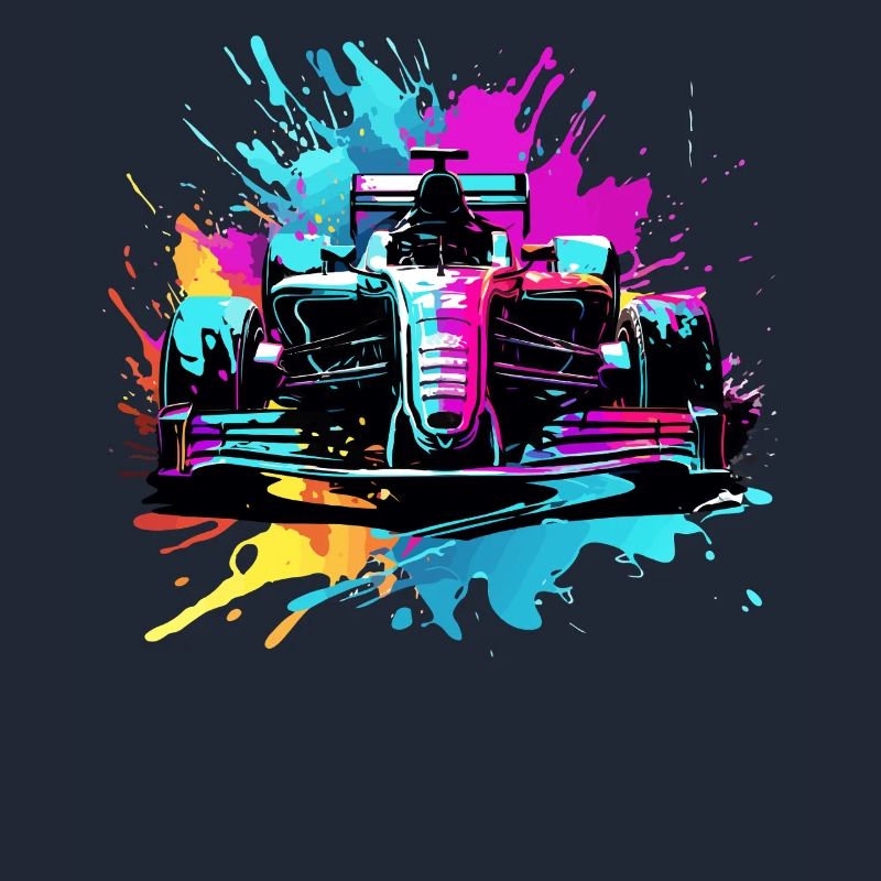 Voitures de course Voitures colorées avec des illustrations de plafond
