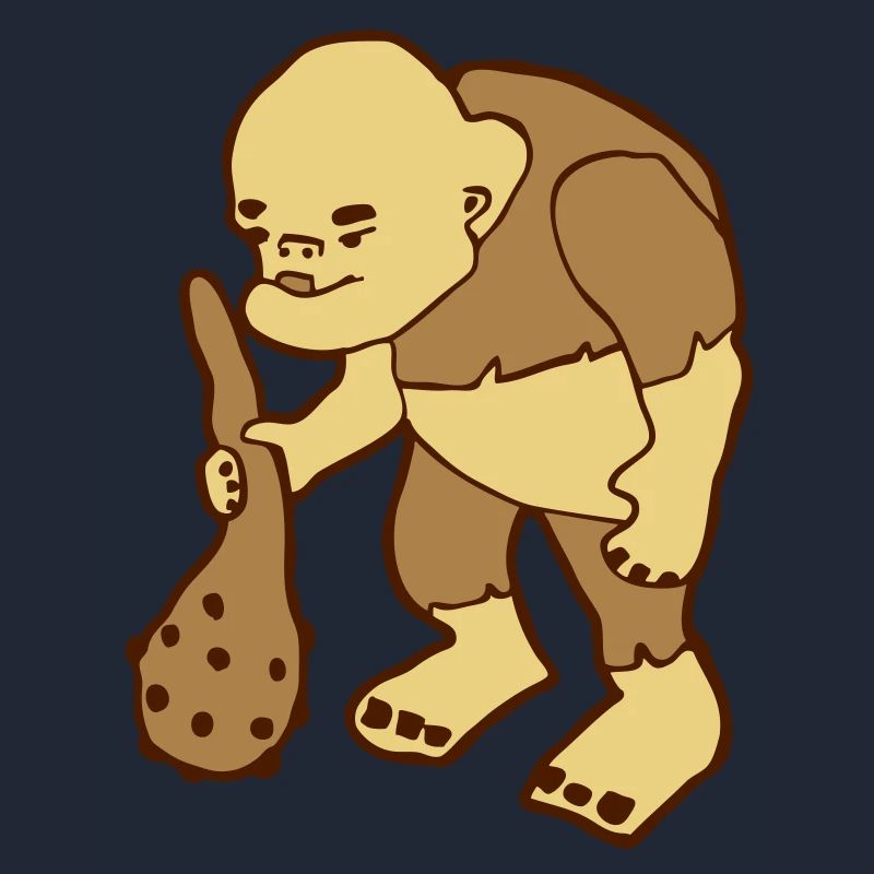 Monster Oger mit Keule