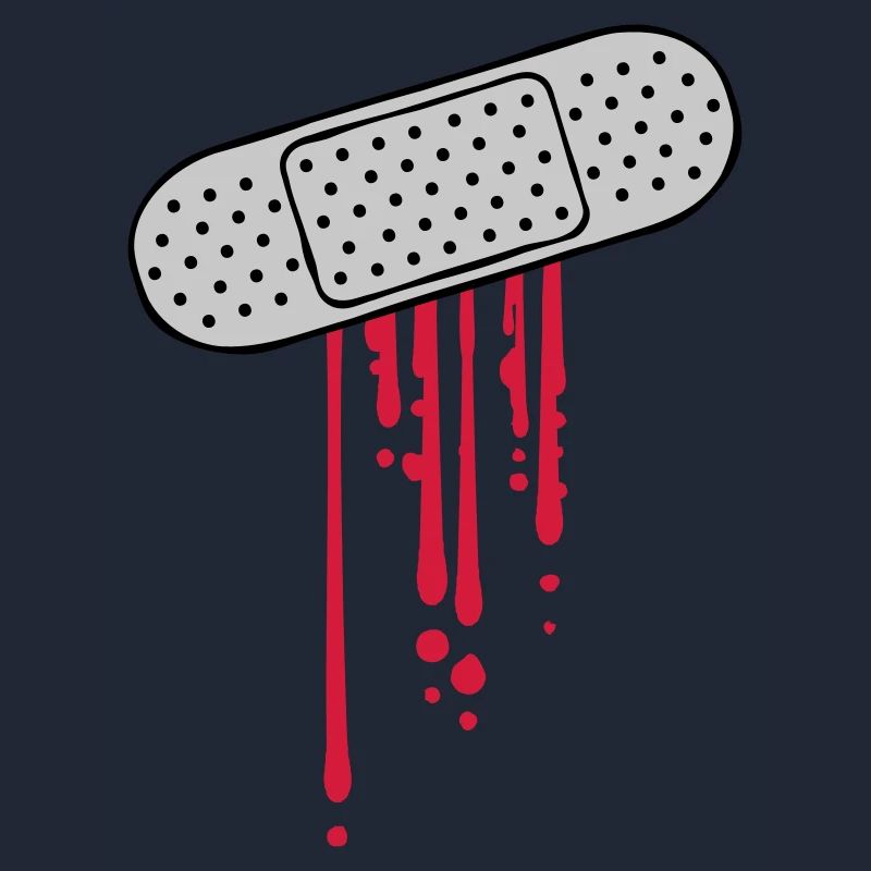 Blut Tropfen Pflaster
