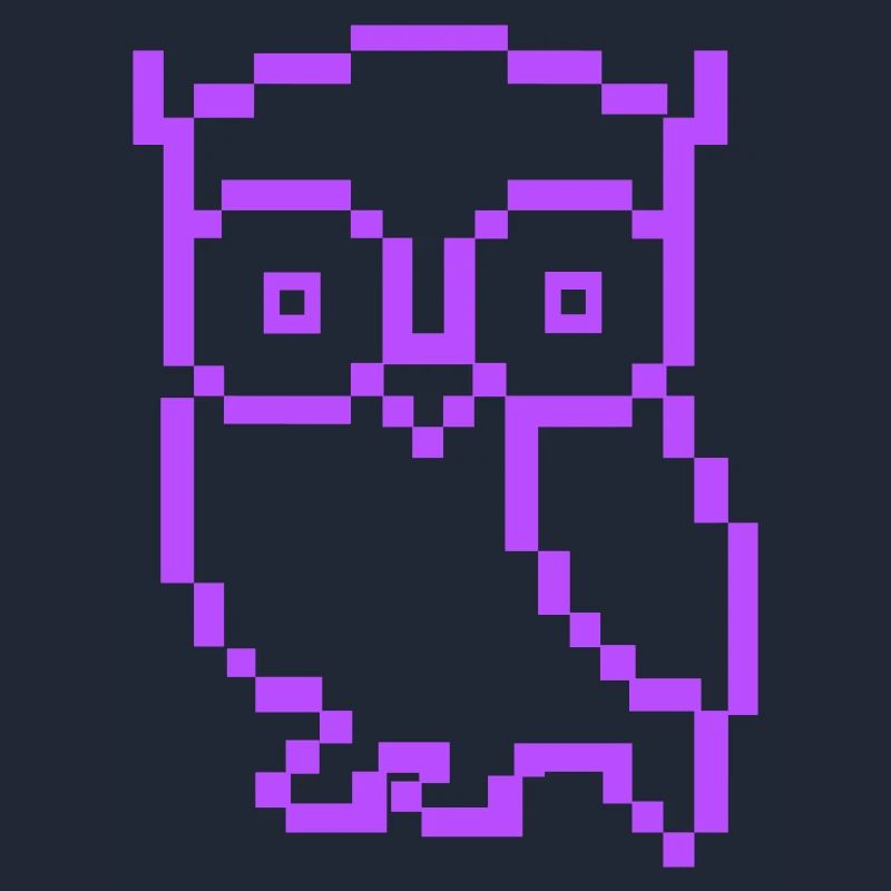 Pixel Eule