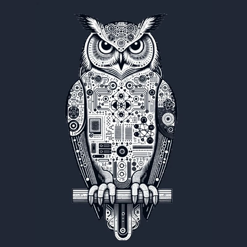 Uhu | Eule | Technischer UHU | Nachteule KI Eule