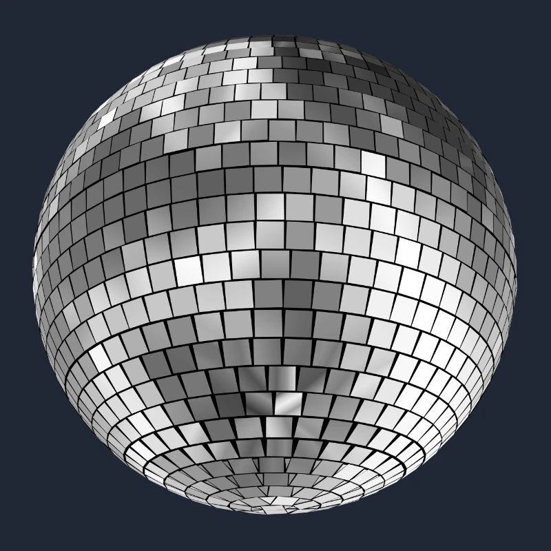 Discokugel mirrorball