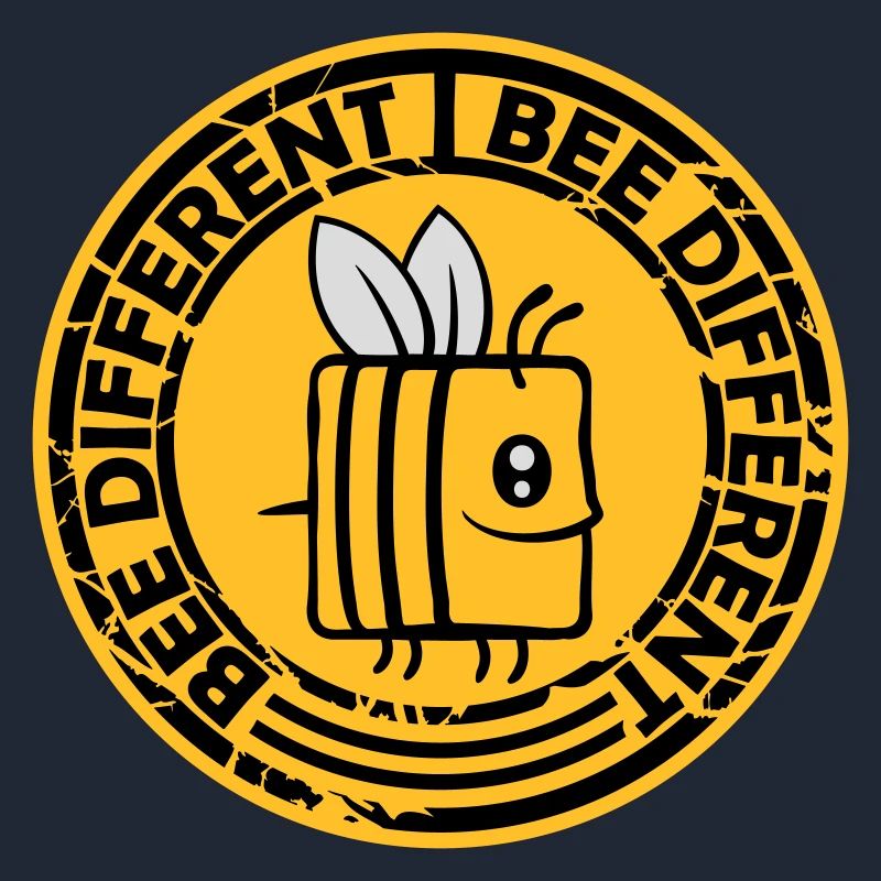 bee different Spruch Zitat