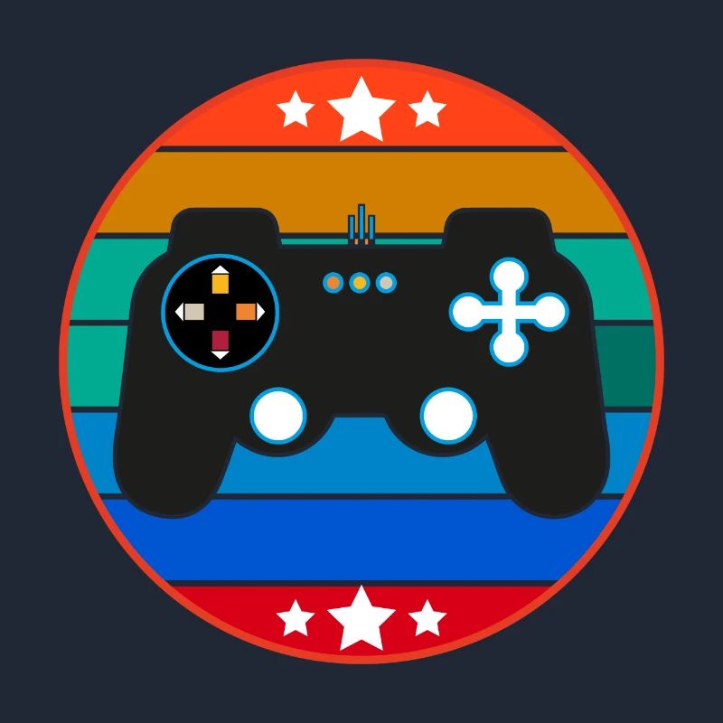 Vintage Retro Gaming Controller