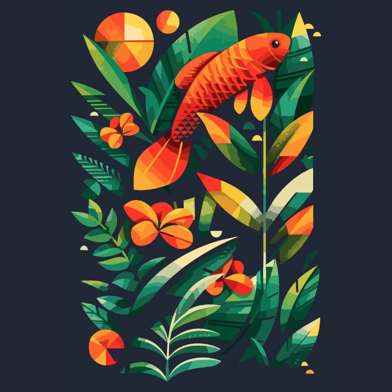 Fischerei Grafik