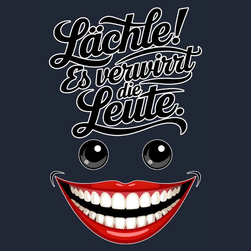 Immer lächeln