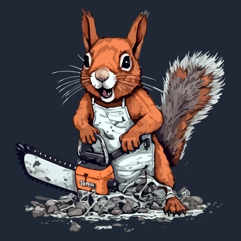 Squi the pruning squirrel