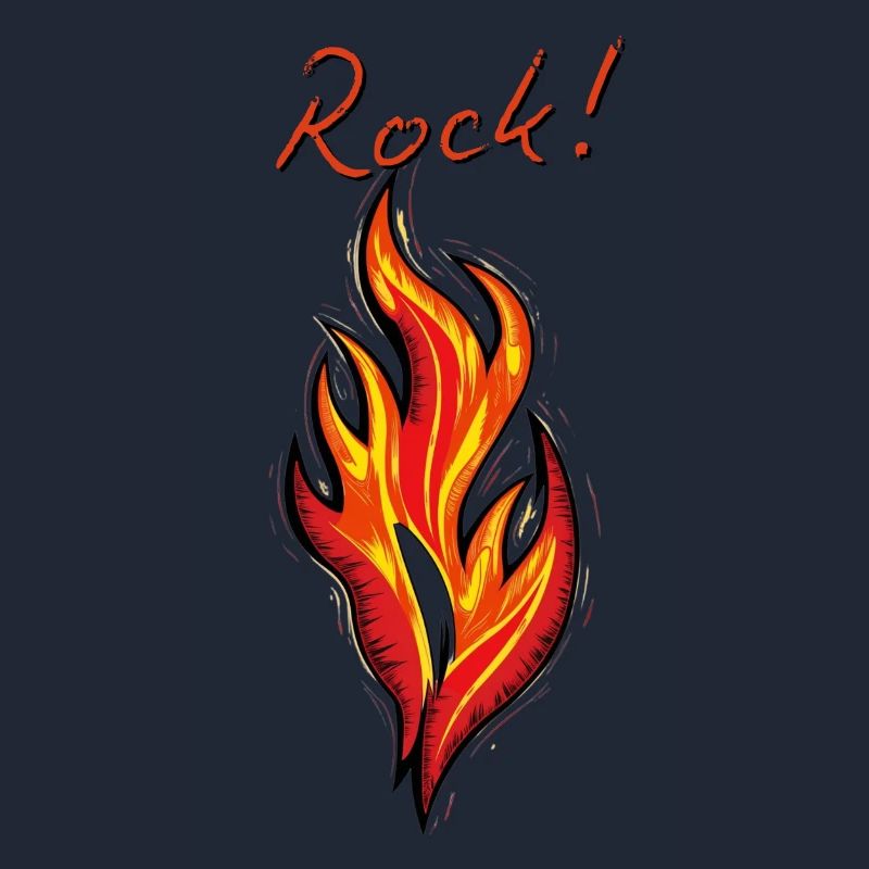 Rock Fire & Flame
