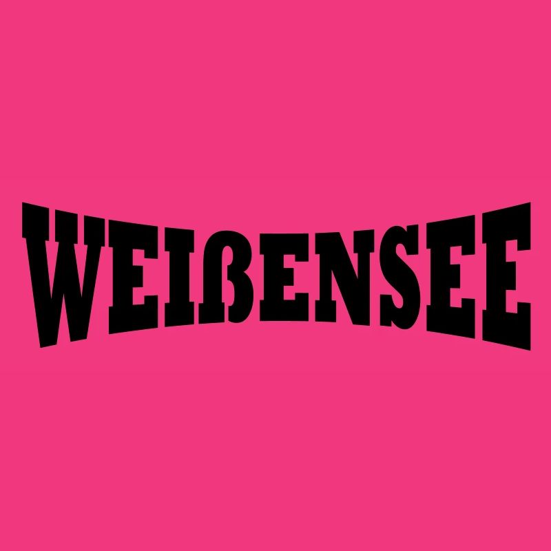 Weissensee lettering