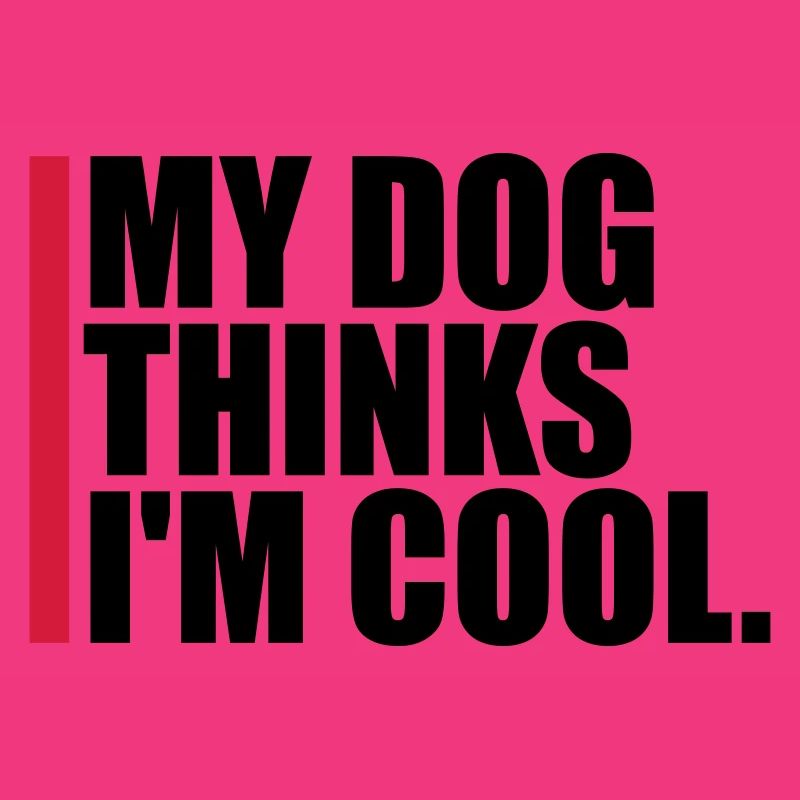 Dog thinks im cool