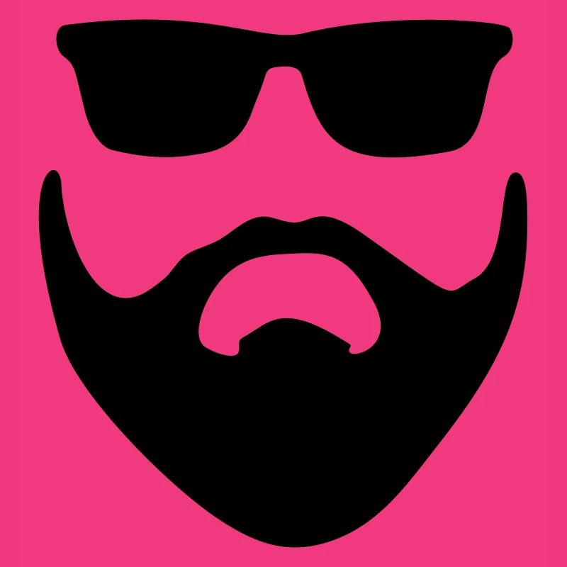 Bärtiger Mann mit Sonnenbrille