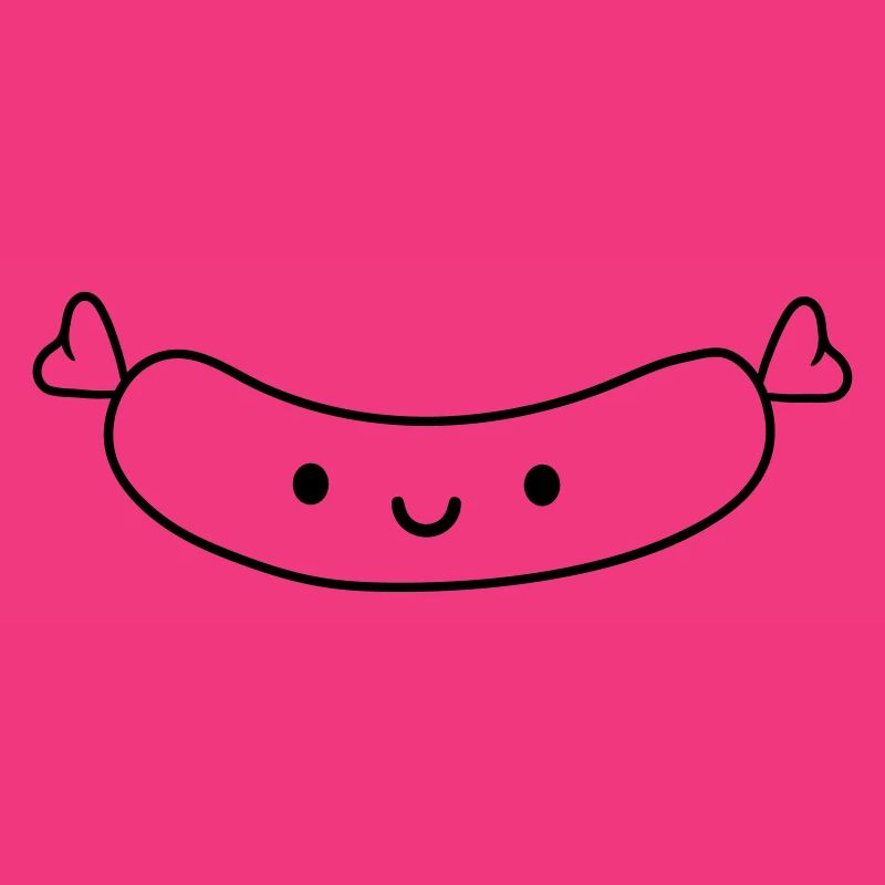Kleine suesse Wurst