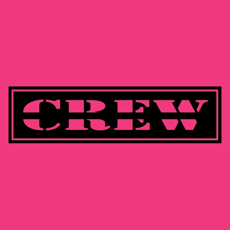 Crew design in patch format