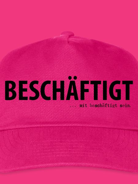 Beschäftigt... mit beschäftigt sein