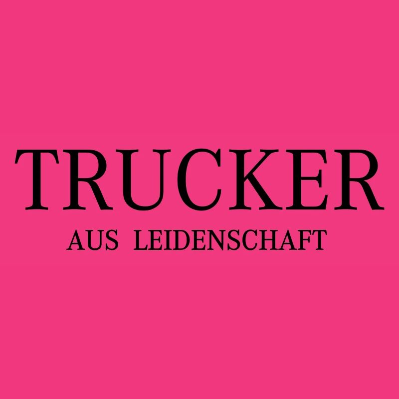 Schriftzug Trucker