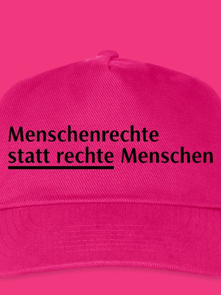 Menschenrechte Spruch Block