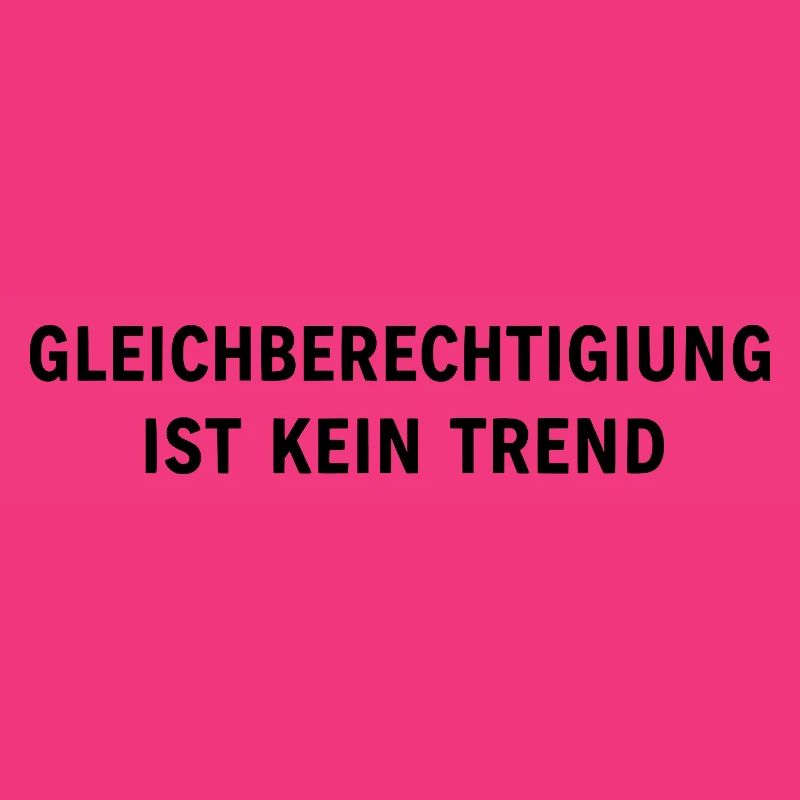 Equality is not a trend statement