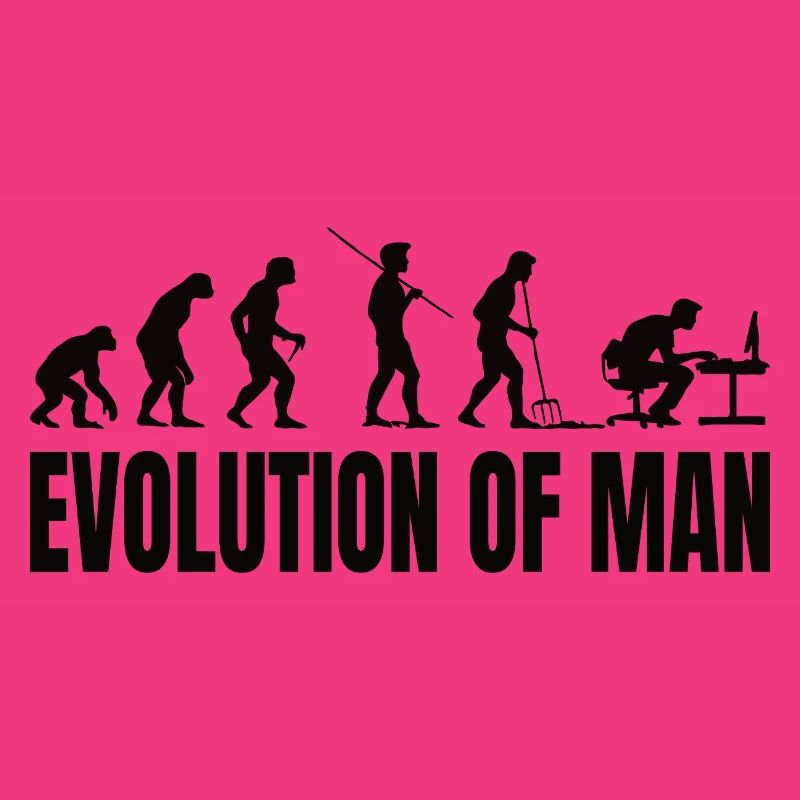 Programmierer Computerfreak Evolution
