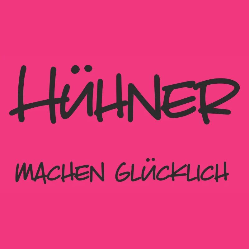 Hühner machen glücklich