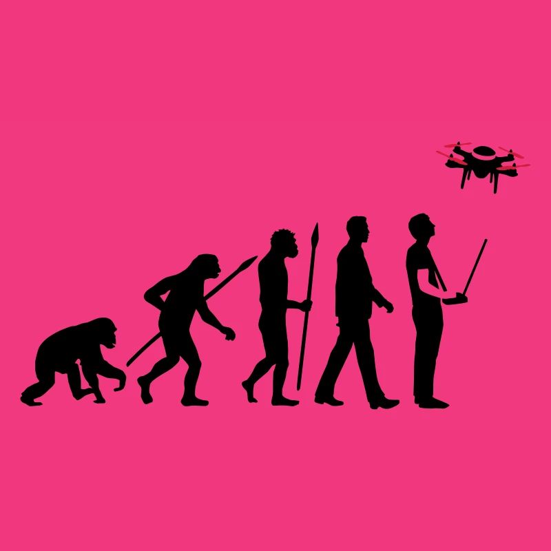 Evolution Modellflieger Drohne 4 Propeller