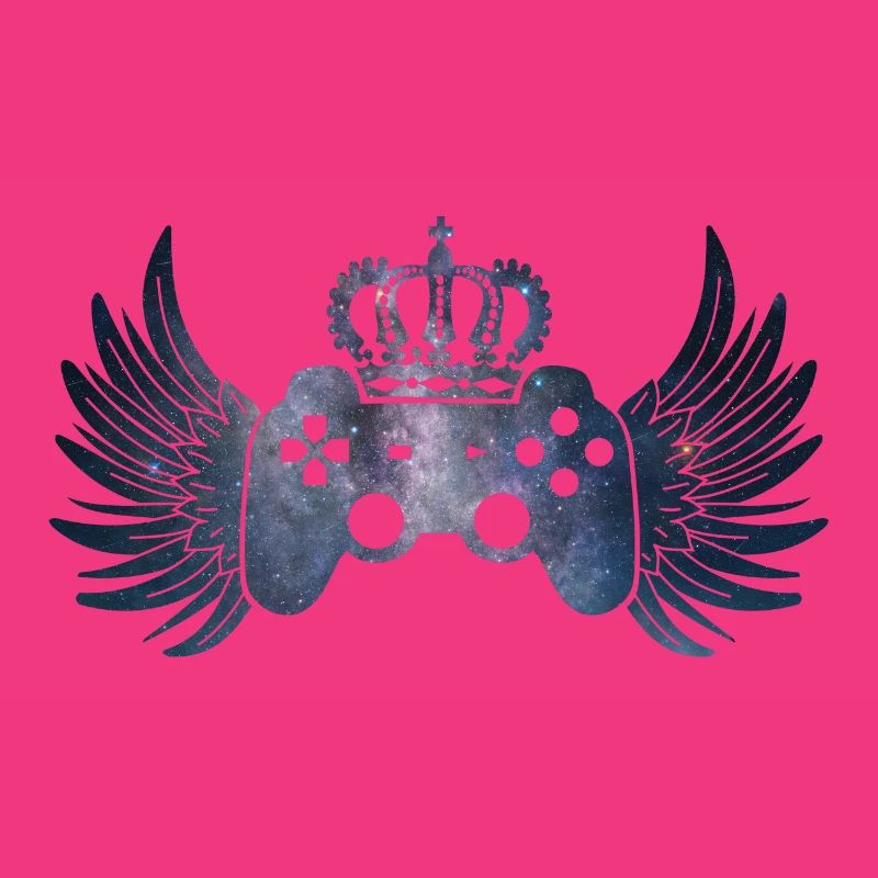Controller Symbol Controller with wings and crown