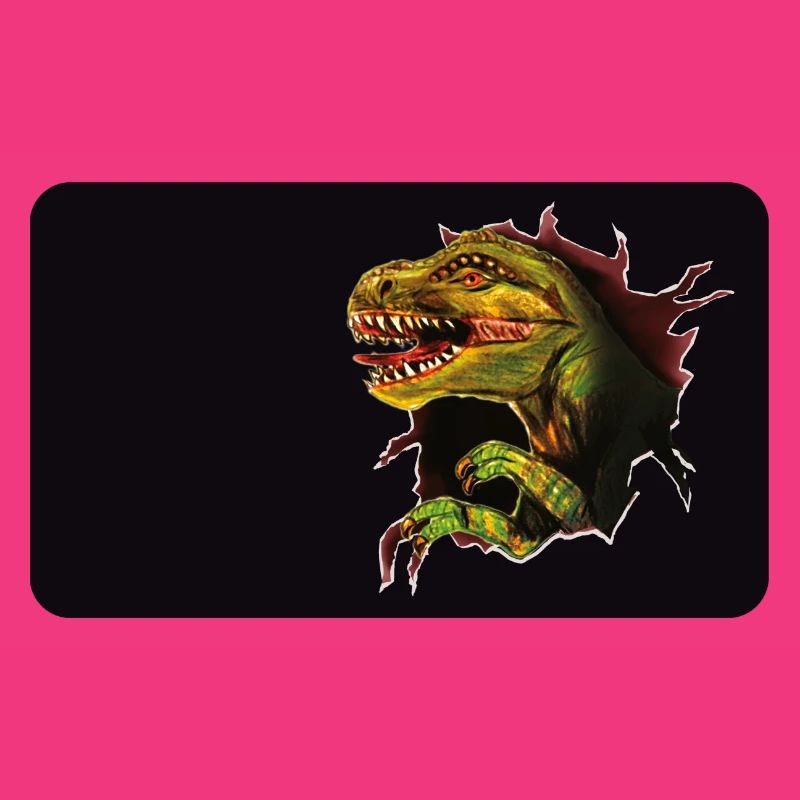T-Rex Ausbruch durch Loch
