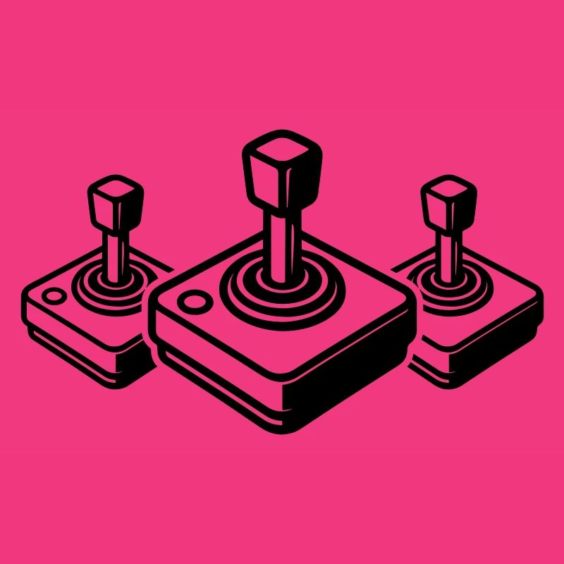 Retro Joypad Joystick Gamer