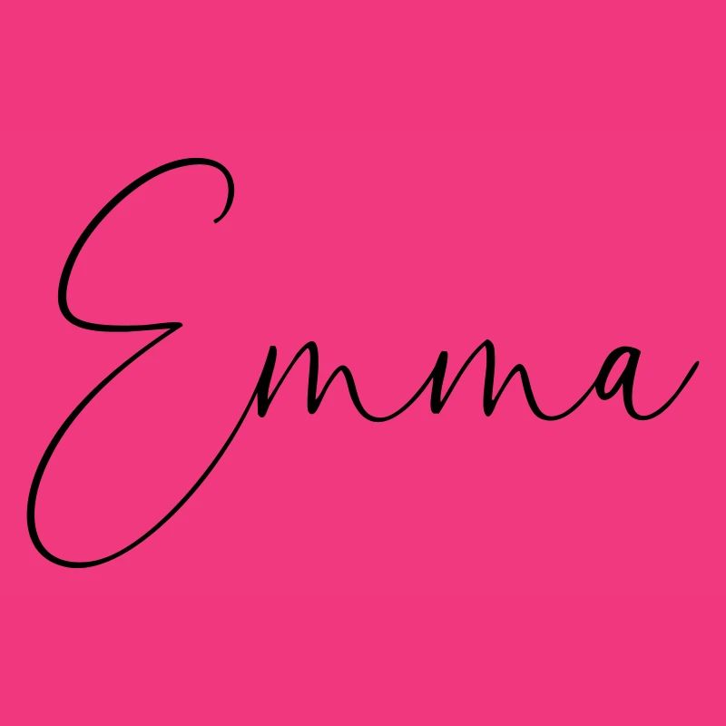 emma / handschrift personalisiertes design
