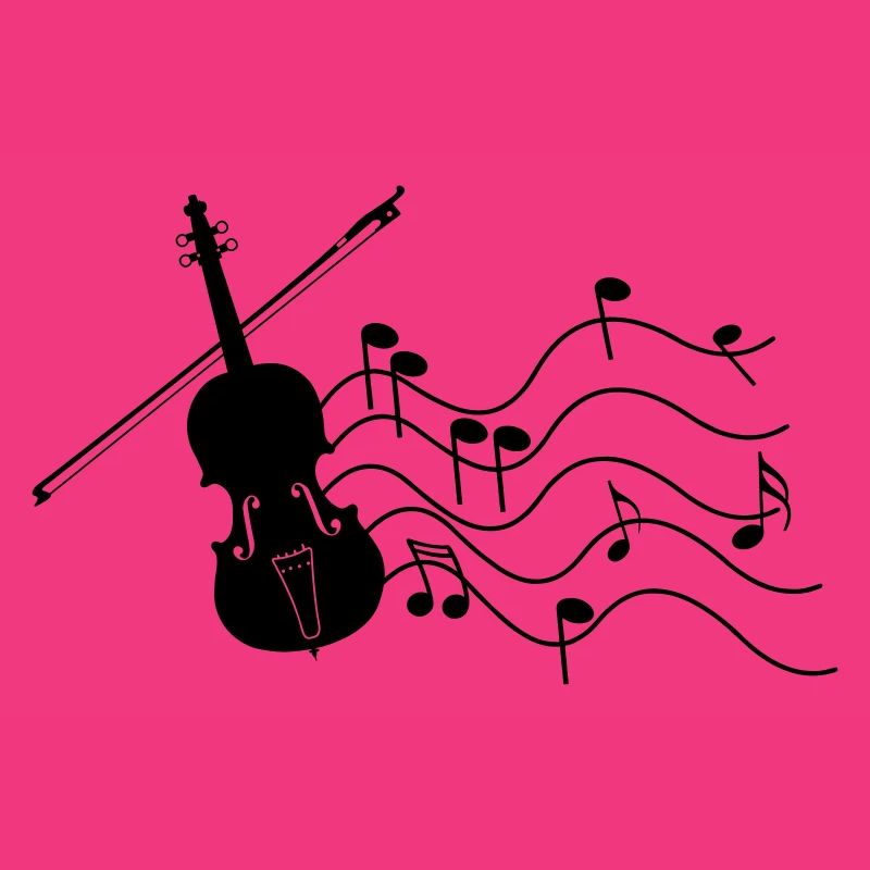 Violine mit Noten