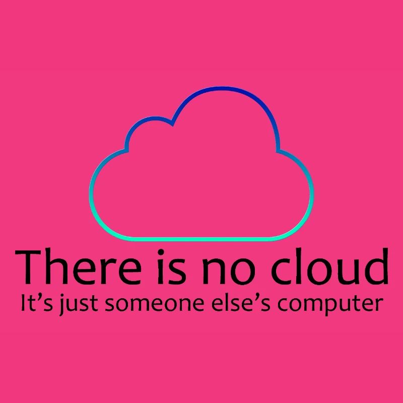 Pas de programmation dans le cloud T-shirt drôle