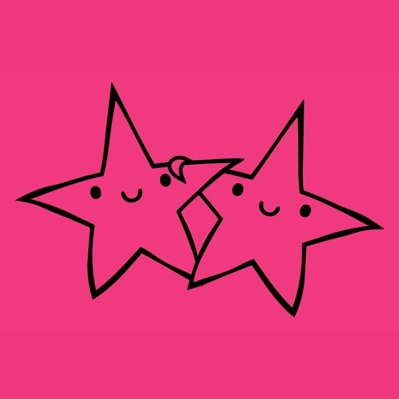 2 Sternchen Paar