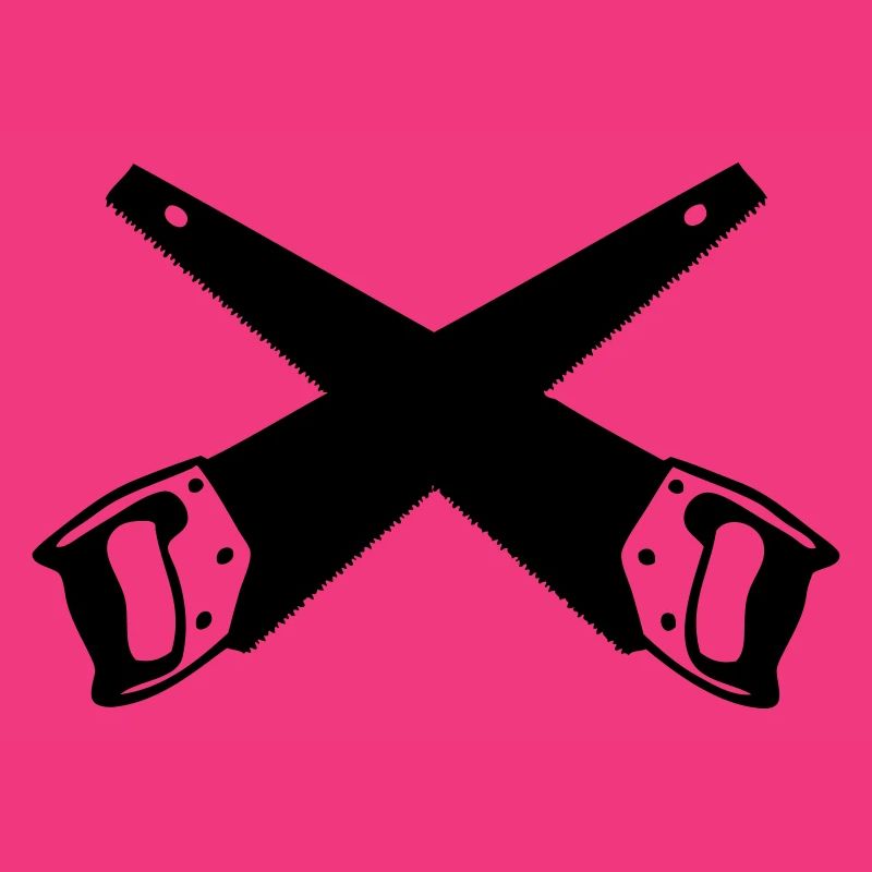 Handwerker Säge