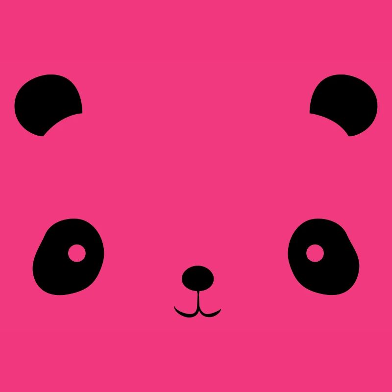visage de panda