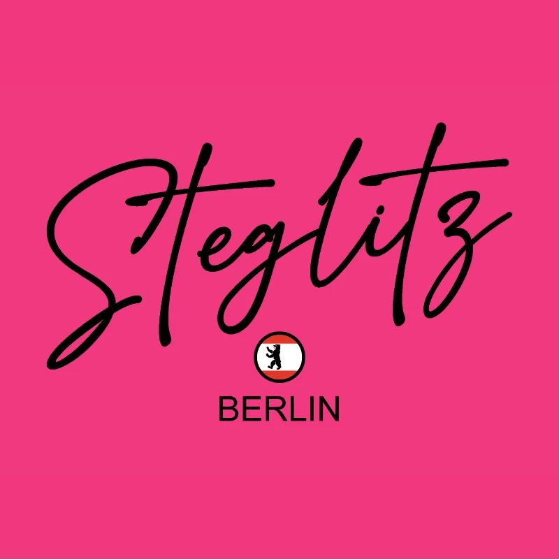 Steglitz - Berlin Flagge - Berliner Bär