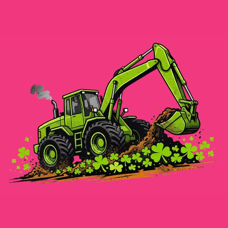 St. Patricks Day Bagger-Konstruktion